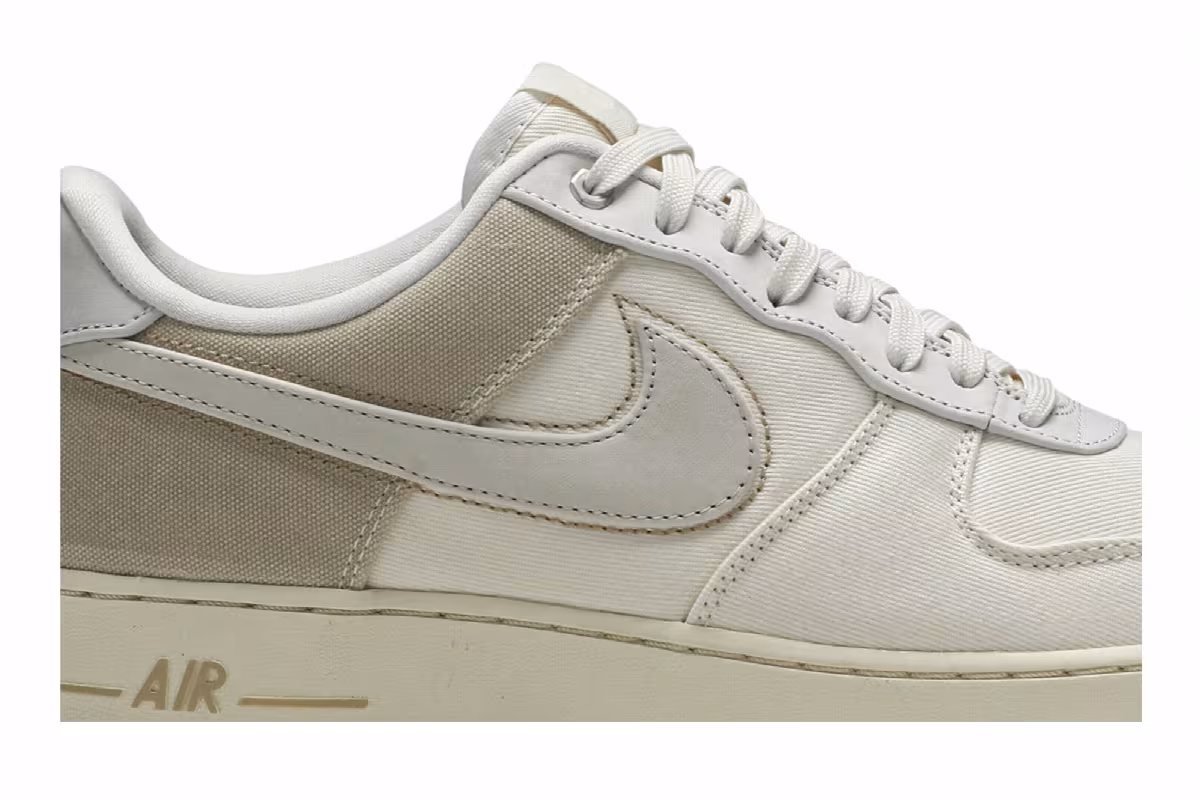 Nike Air Force 1 PRM Light Cream, view 3