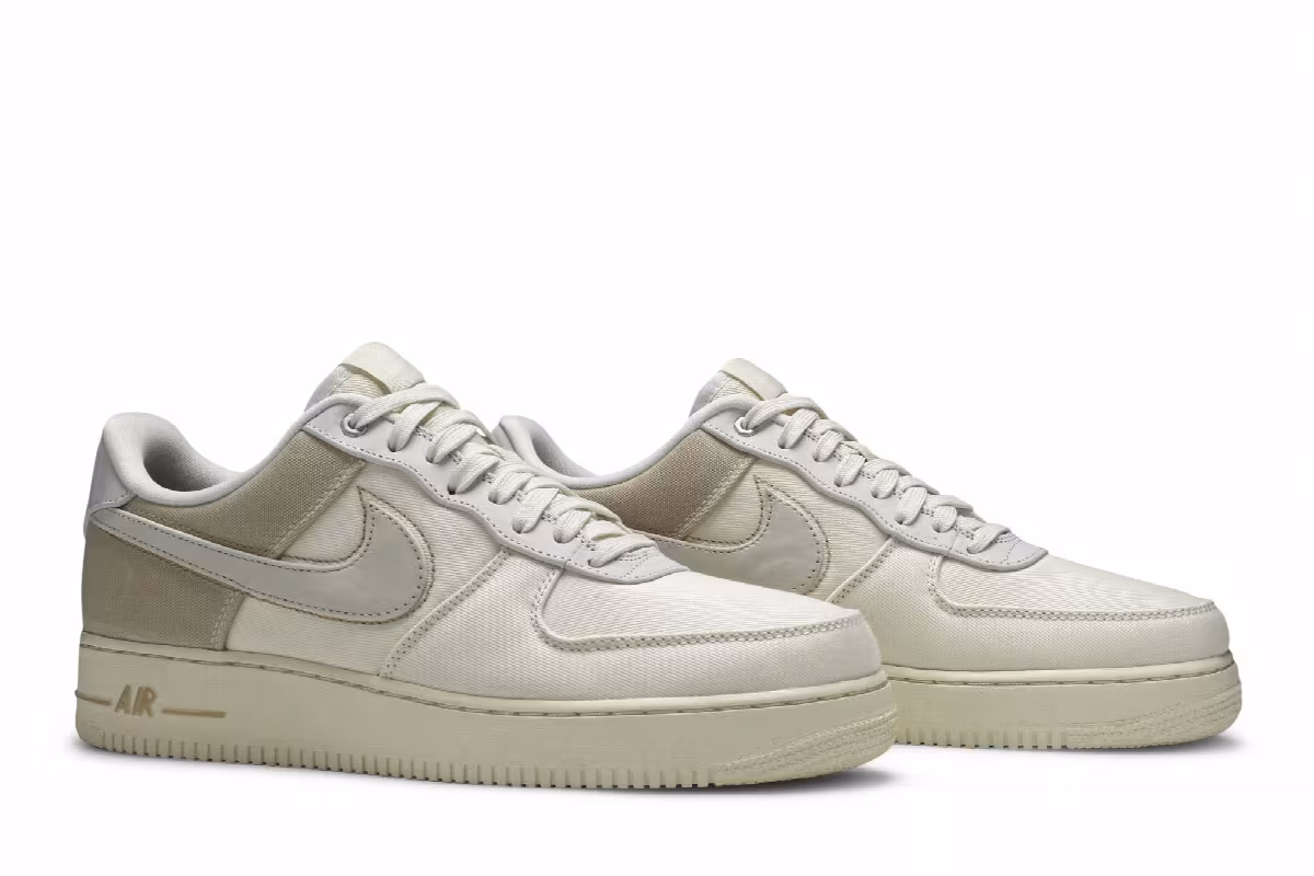 Nike Air Force 1 PRM Light Cream, view 9