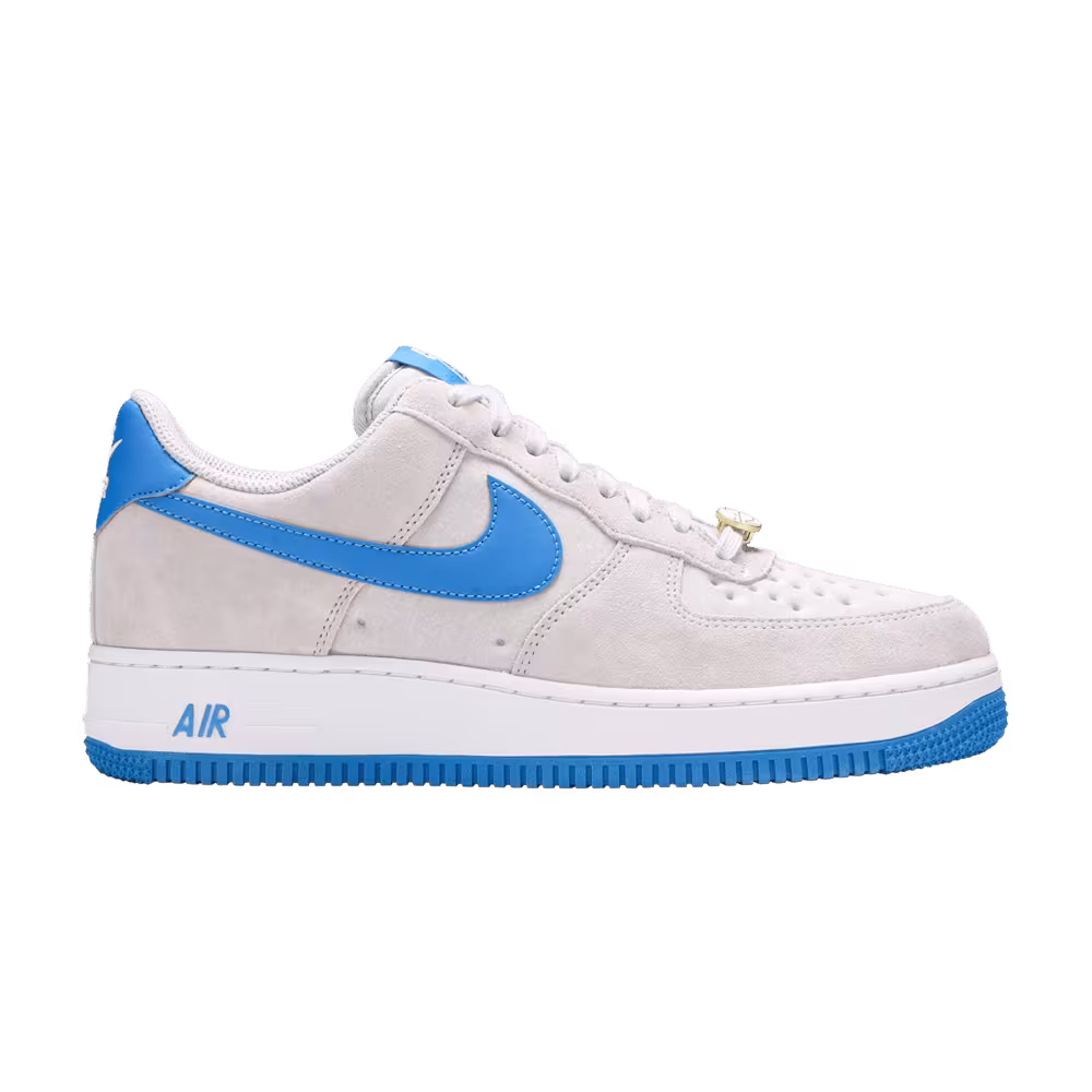 Nike Air Force 1 Grey Fog Light Photo Blue