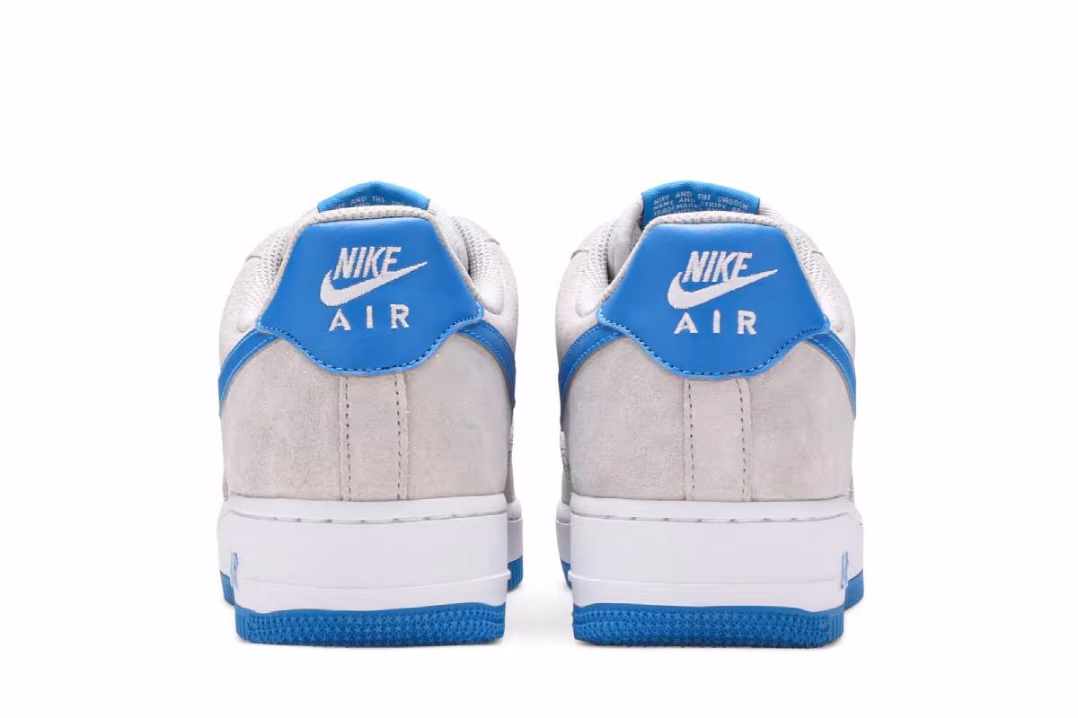 Nike Air Force 1 Grey Fog Light Photo Blue, view 7
