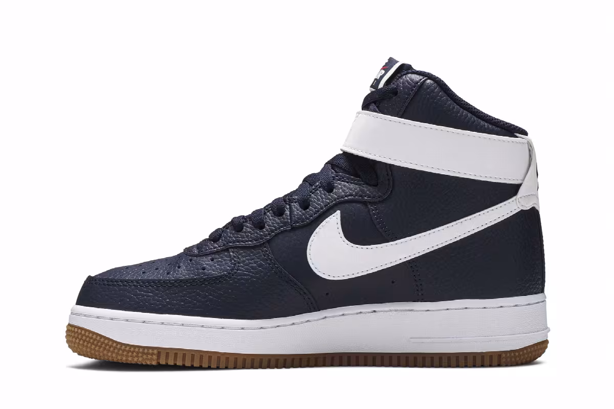 Nike Air Force 1 High Obsidian, view 4