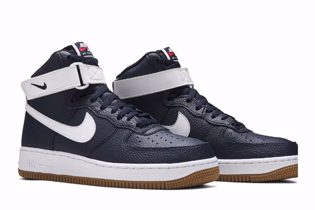 Nike Air Force 1 High Obsidian, view 9