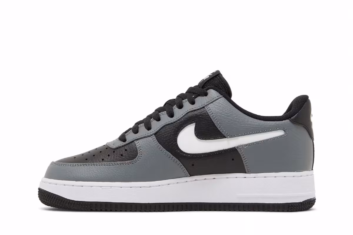 Nike Air Force 1 Black Smoke Grey, view 4