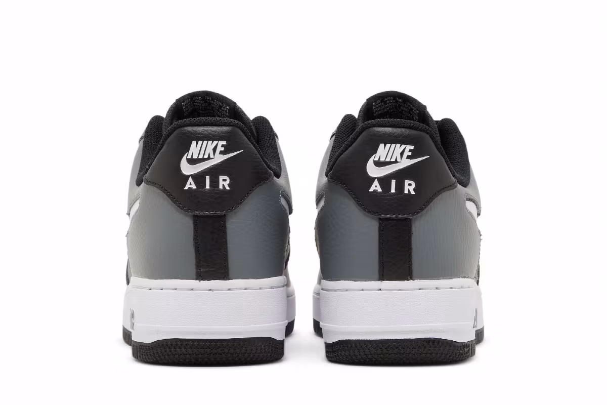 Nike Air Force 1 Black Smoke Grey, view 7