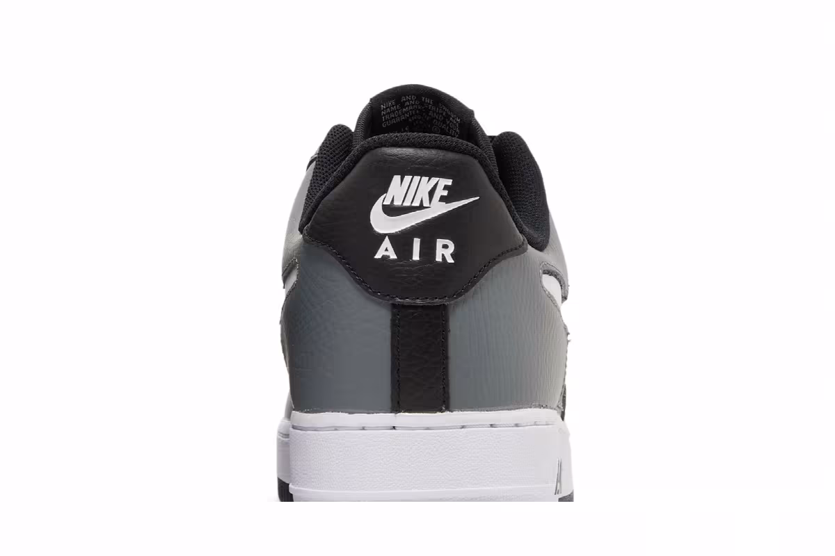 Nike Air Force 1 Black Smoke Grey, view 8