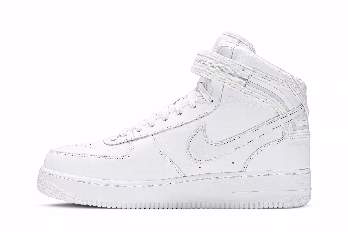 Riccardo Tisci x Nike Air Force 1 Mid SP Triple White, view 4