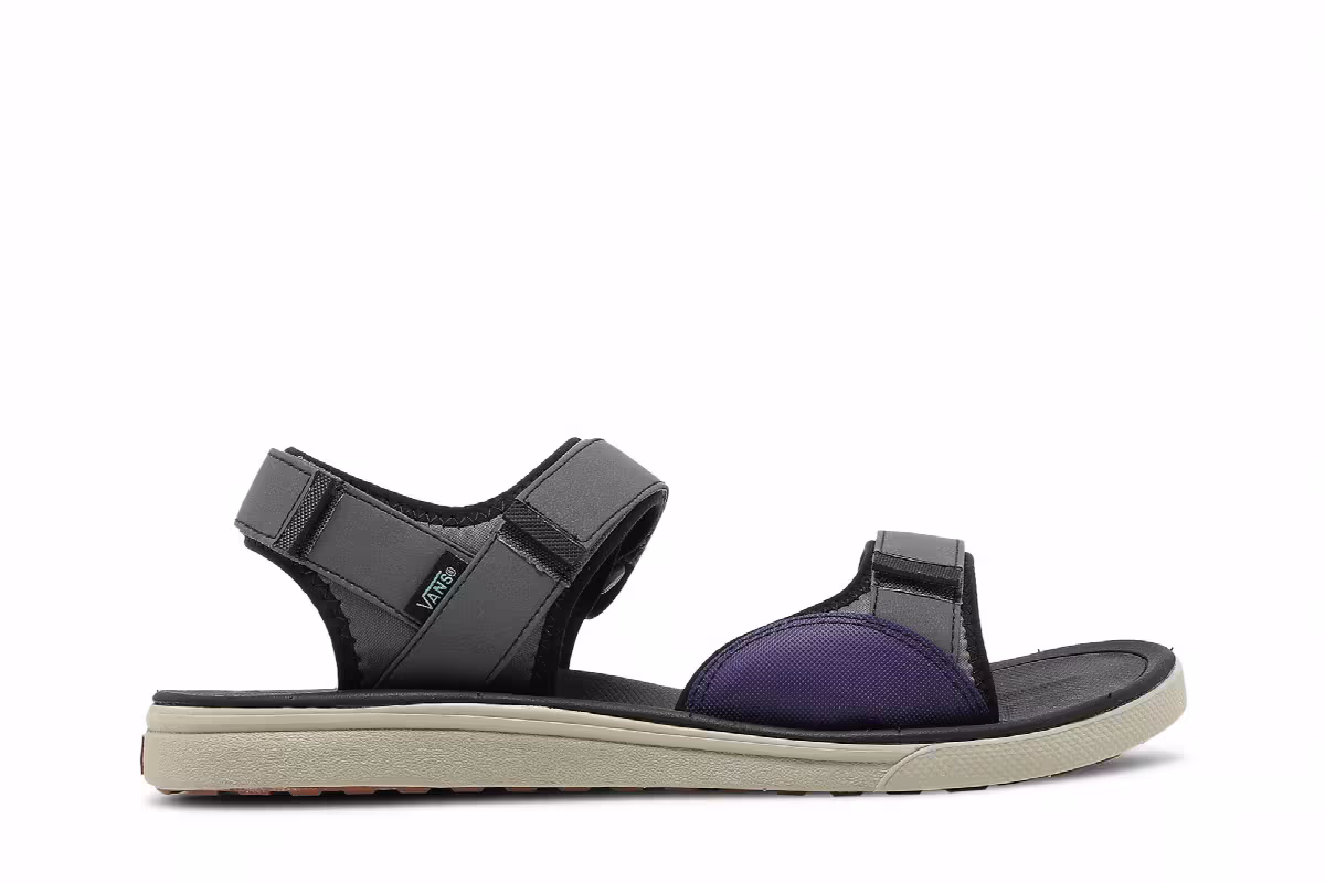 Vans UltraRange Tri-Lock Sandals Pewter Eucalyptus, view 2