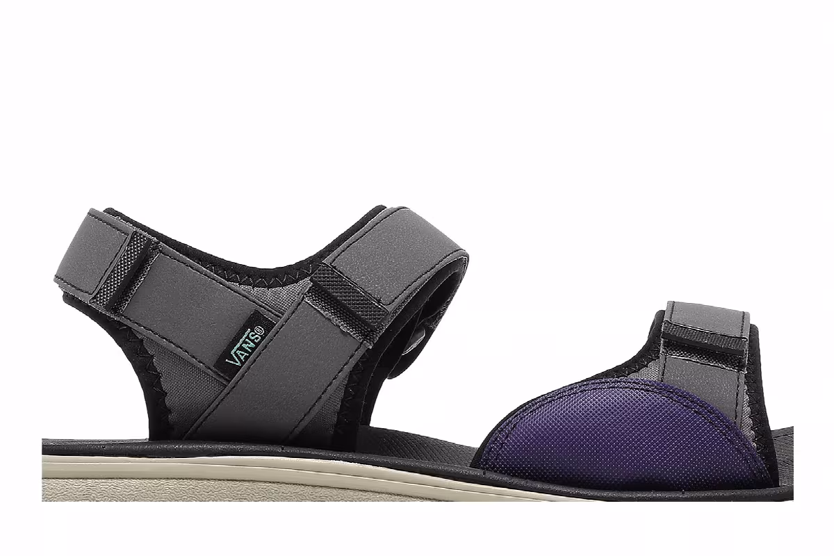 Vans UltraRange Tri-Lock Sandals Pewter Eucalyptus, view 3