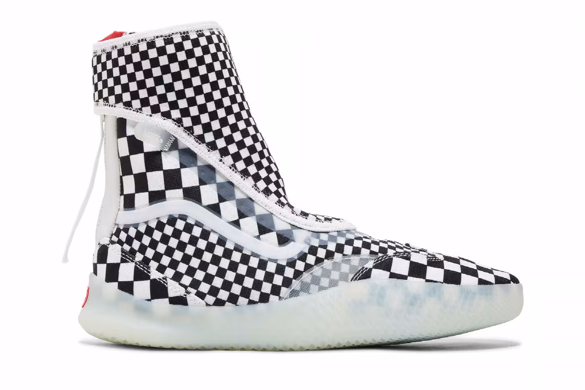 Vans Vault Boot Skoot LX Checkerboard, view 2