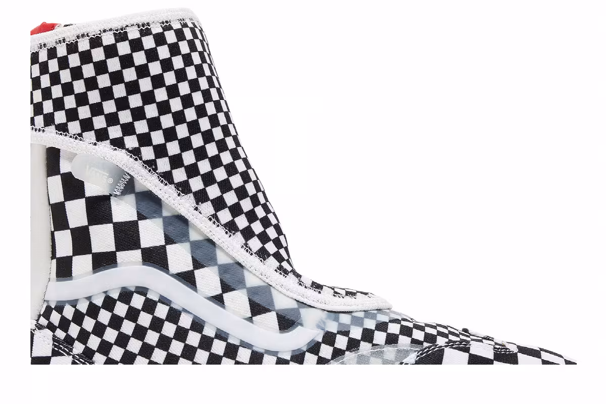 Vans Vault Boot Skoot LX Checkerboard, view 3