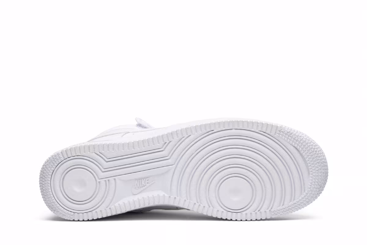 Nike Men's Air Force 1 High White, view 5