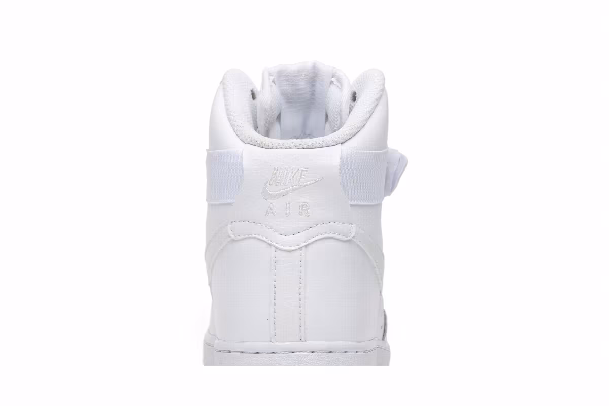 Nike Men's Air Force 1 High White, view 8