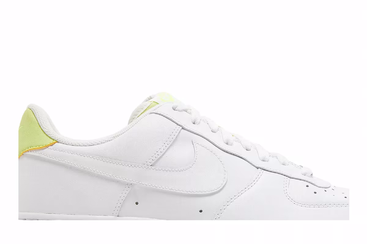 Nike Air Force 1 White Volt, view 3