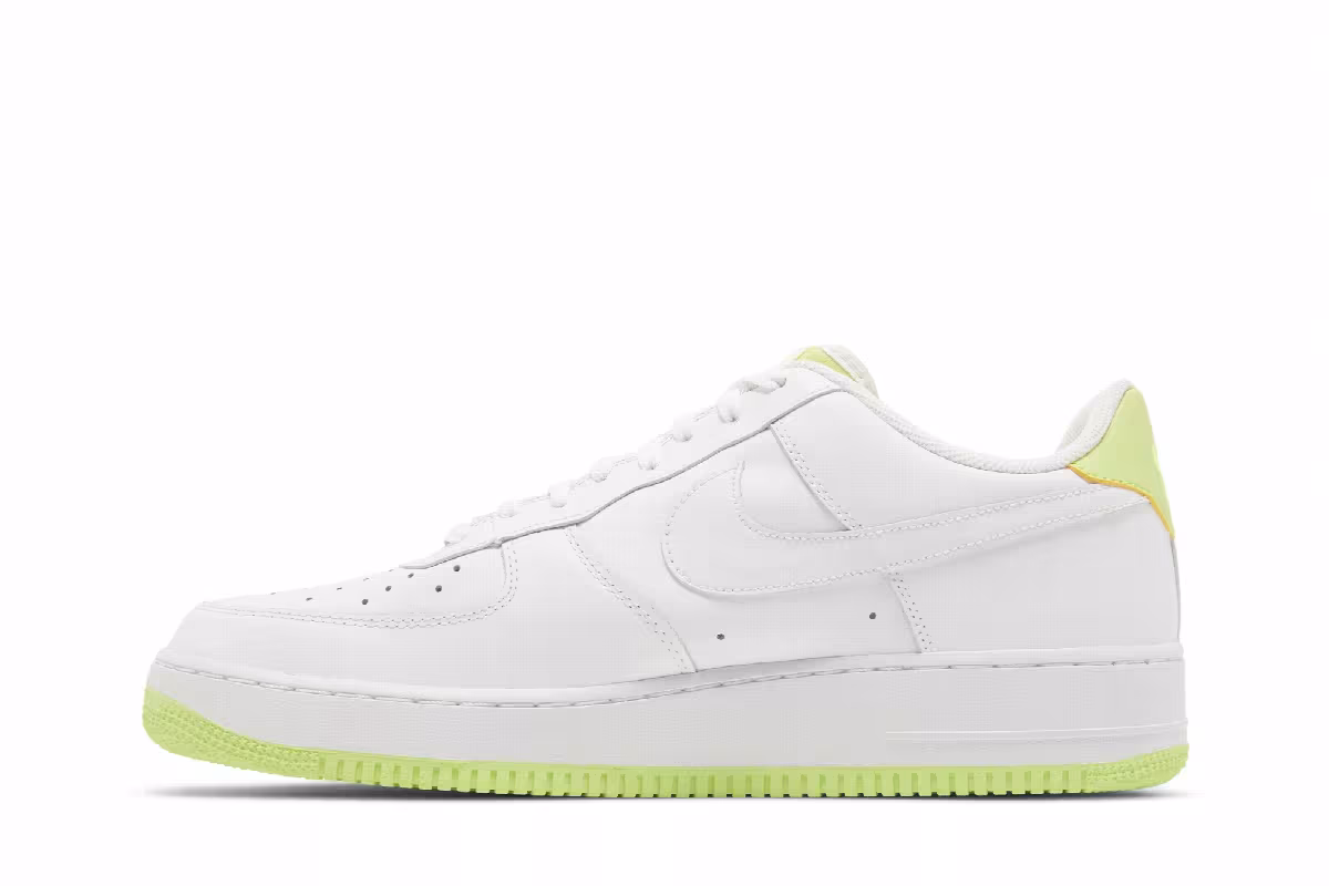 Nike Air Force 1 White Volt, view 4