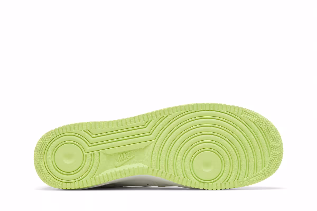 Nike Air Force 1 White Volt, view 5
