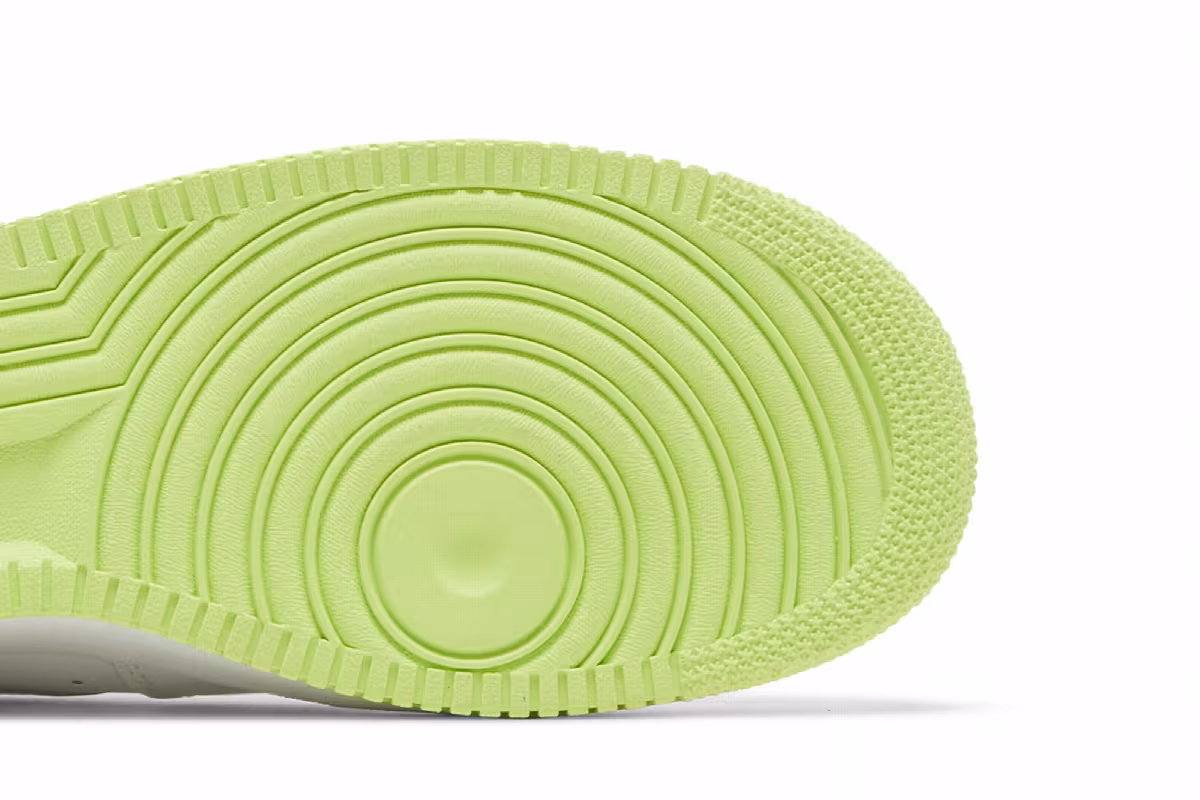 Nike Air Force 1 White Volt, view 6