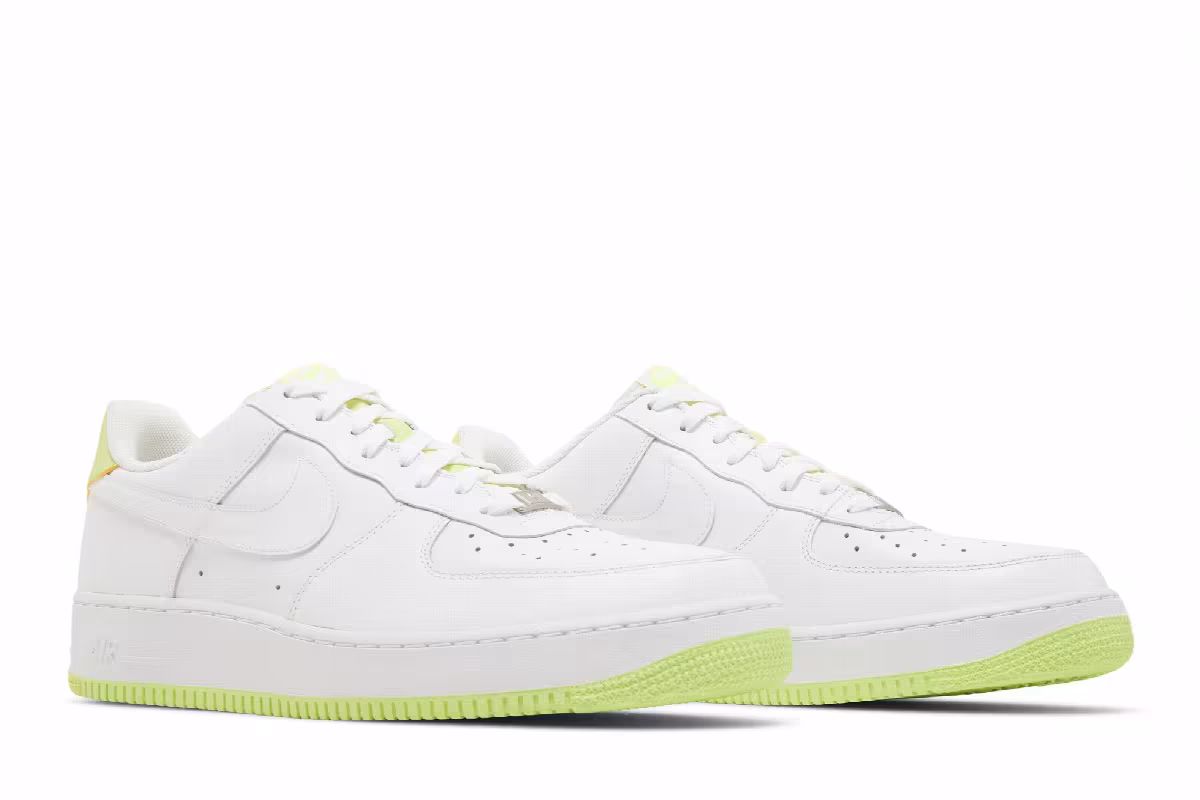 Nike Air Force 1 White Volt, view 9