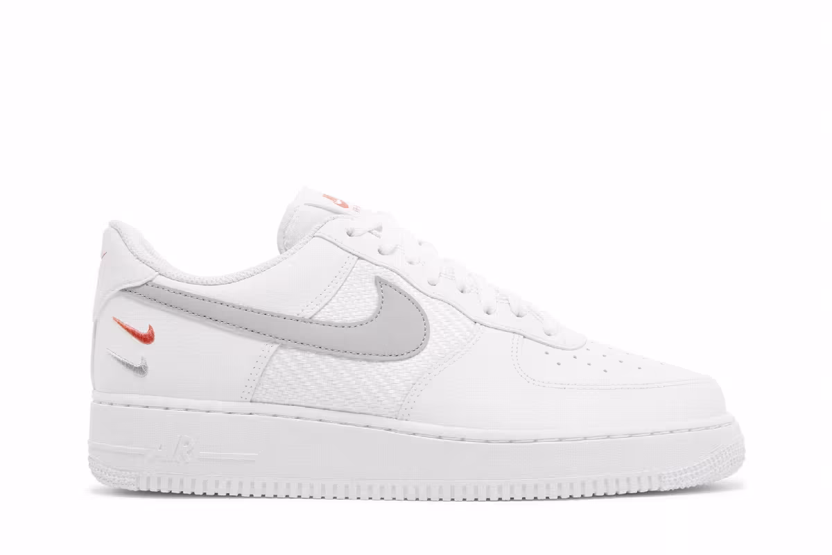 Nike Air Force 1 Double Swoosh - White Picante, view 2