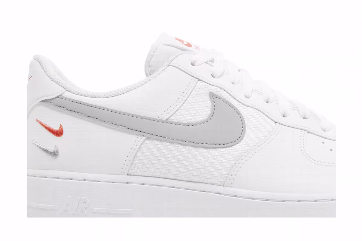 Nike Air Force 1 Double Swoosh - White Picante, view 3