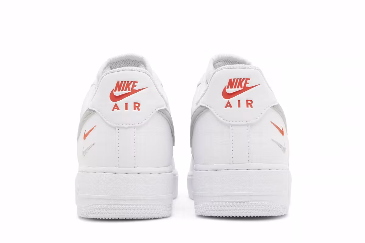 Nike Air Force 1 Double Swoosh - White Picante, view 7