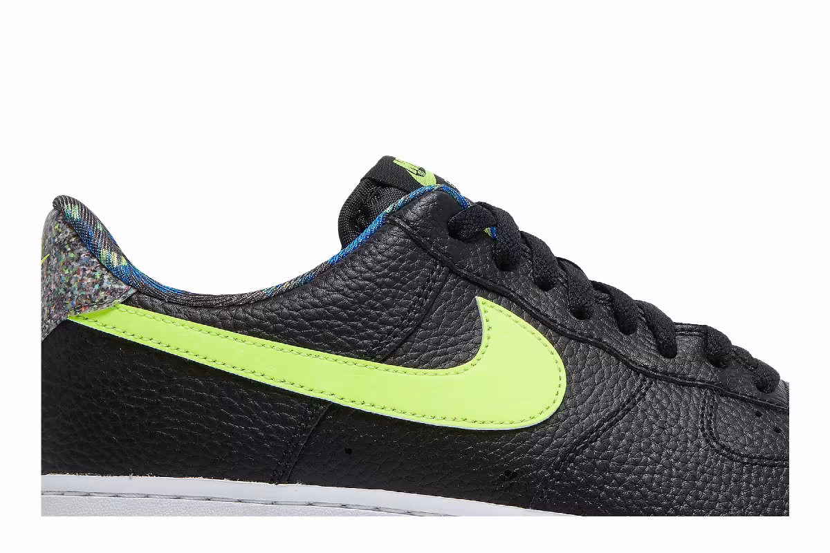 Nike Air Force 1 Low Black Volt, view 3