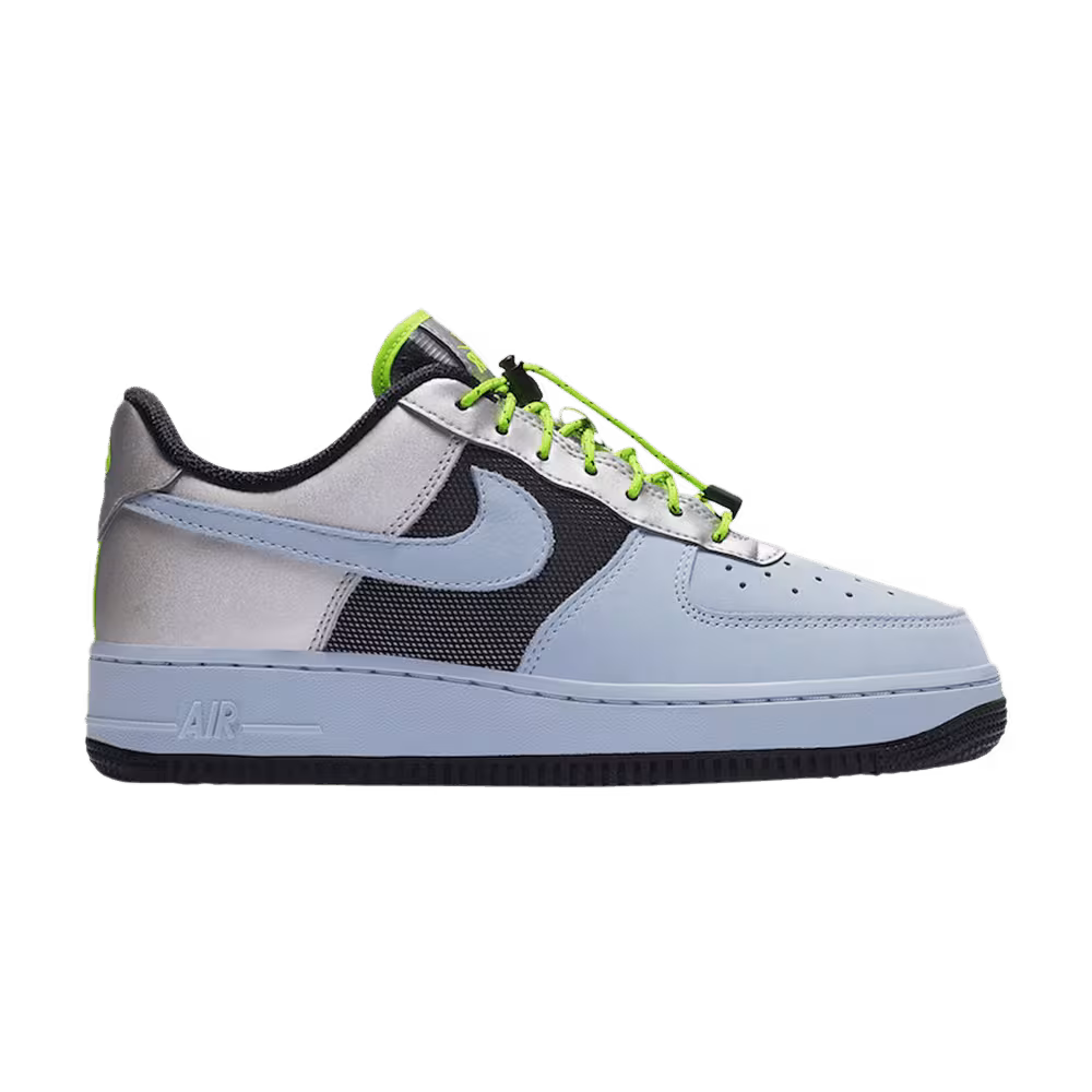Nike Women's Air Force 1 Low Baby Blue Silver