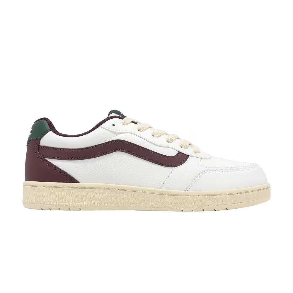 Vans V2740WR Bravo WR Whisper Whisper White Burgundy Green