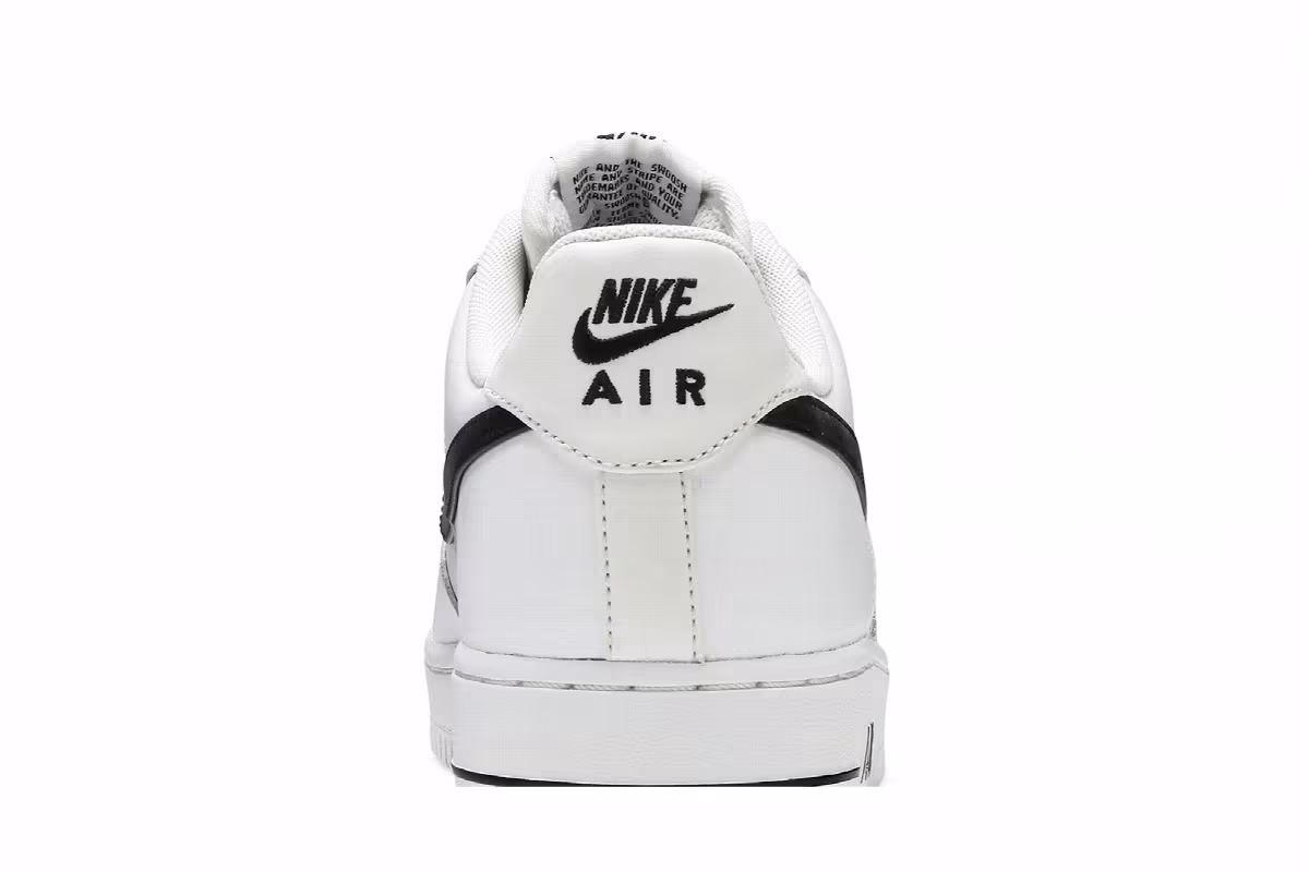 Nike Air Force 1 White Black, view 8
