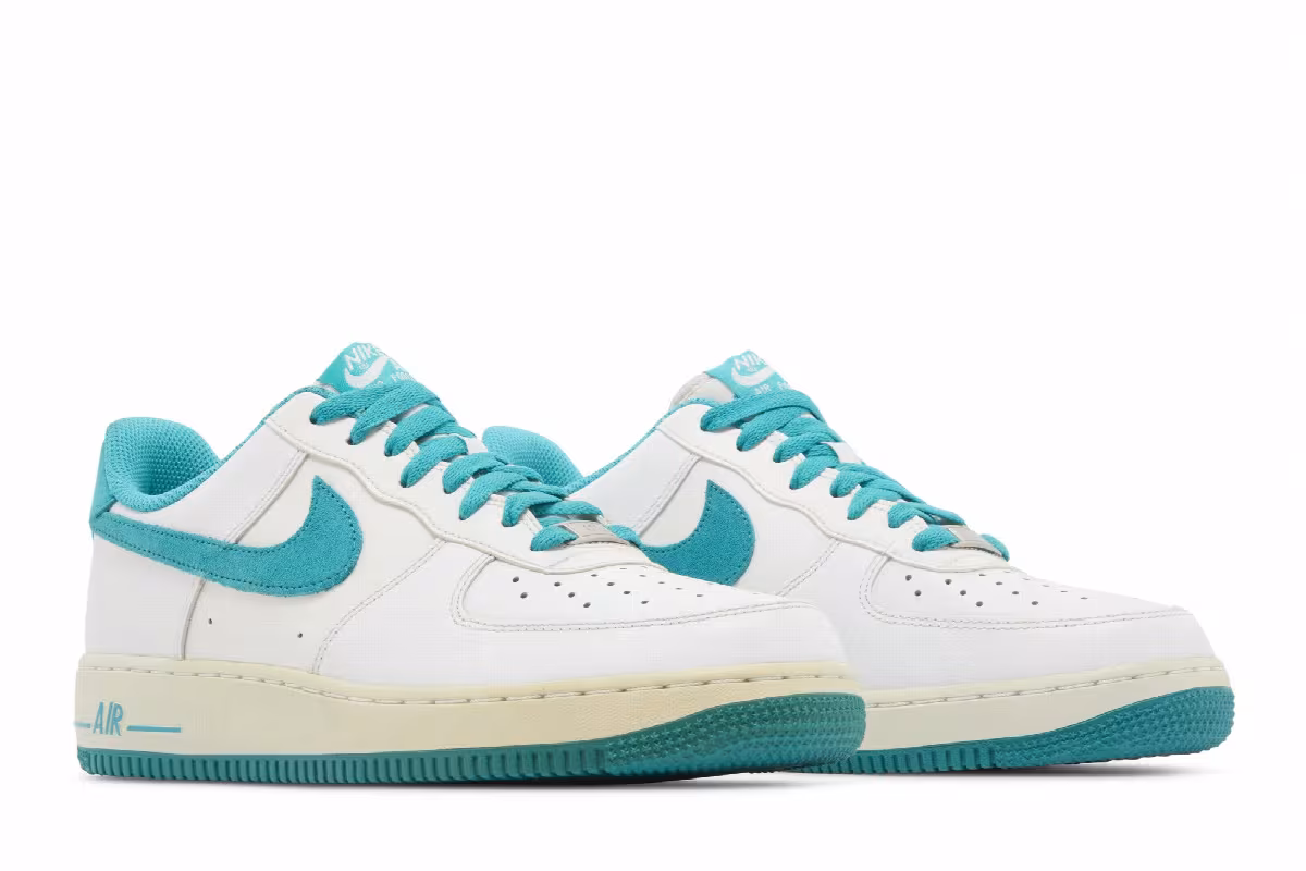 Nike Air Force 1 Low White Turbo Green, view 9