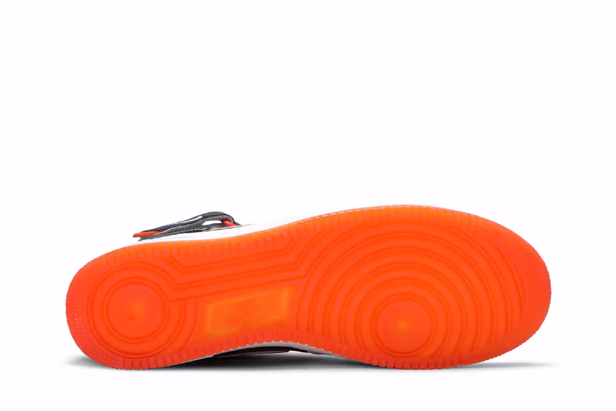 Nike Air Force 1 Mid Orange Blaze, view 5