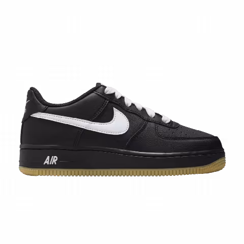 Nike Air Force 1 LV8 3 GS 'Black White Gum Light Brown'