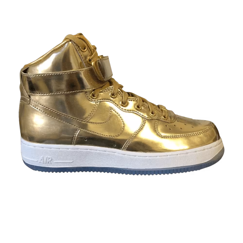 Nike Air Force 1 High Premium Metallic Liquid Bronze