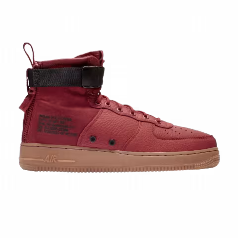 Nike SF Air Force 1 Mid 'Dune Red'