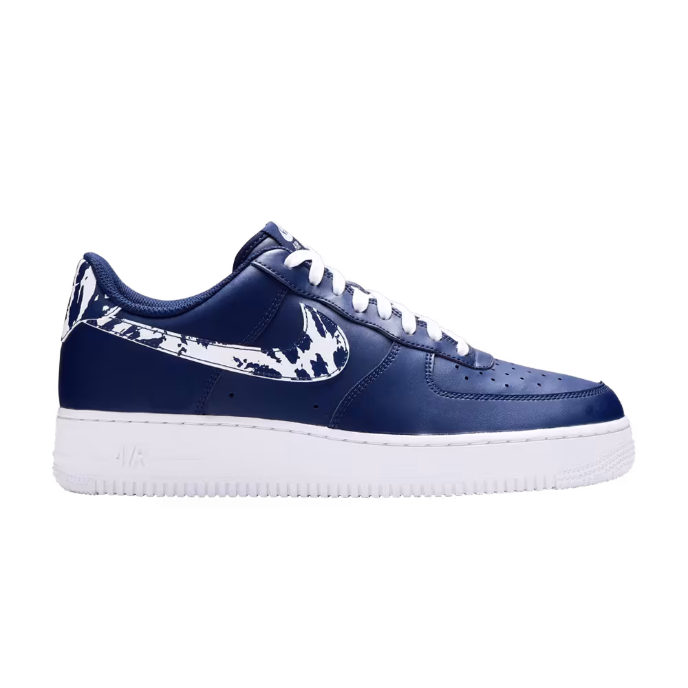 Nike Air Force 1 Low Camo Swoosh - Blue Void