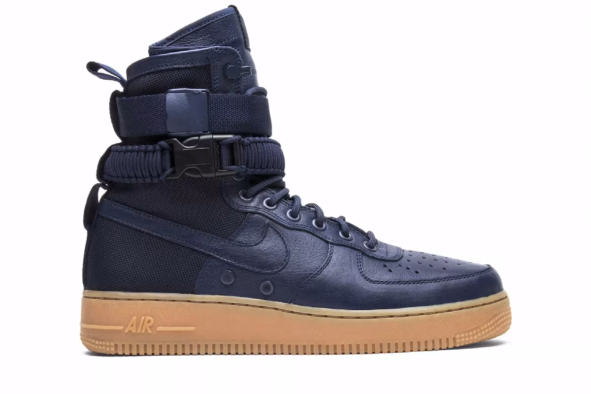 Nike SF Air Force 1 Midnight Navy Sample, view 2