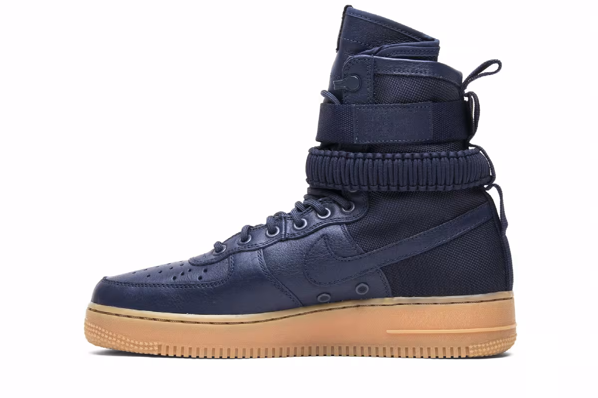 Nike SF Air Force 1 Midnight Navy Sample, view 4