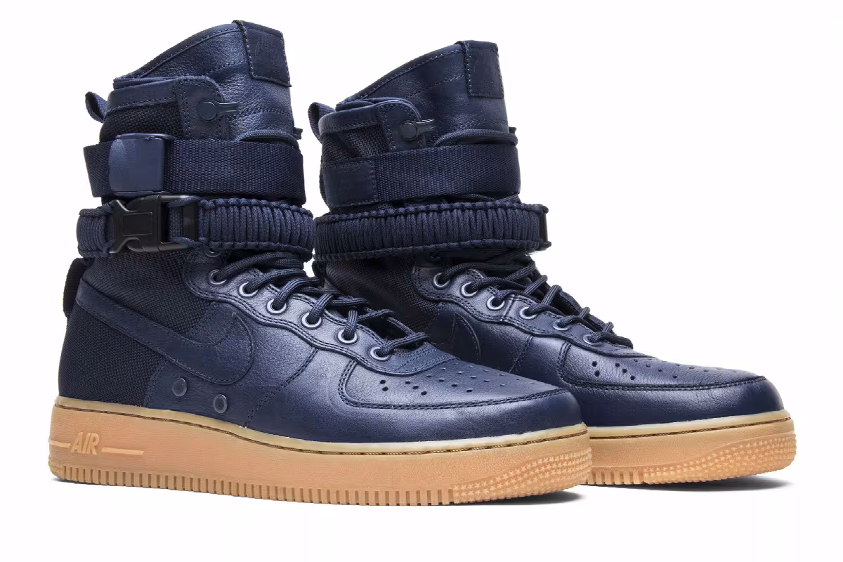 Nike SF Air Force 1 Midnight Navy Sample, view 9