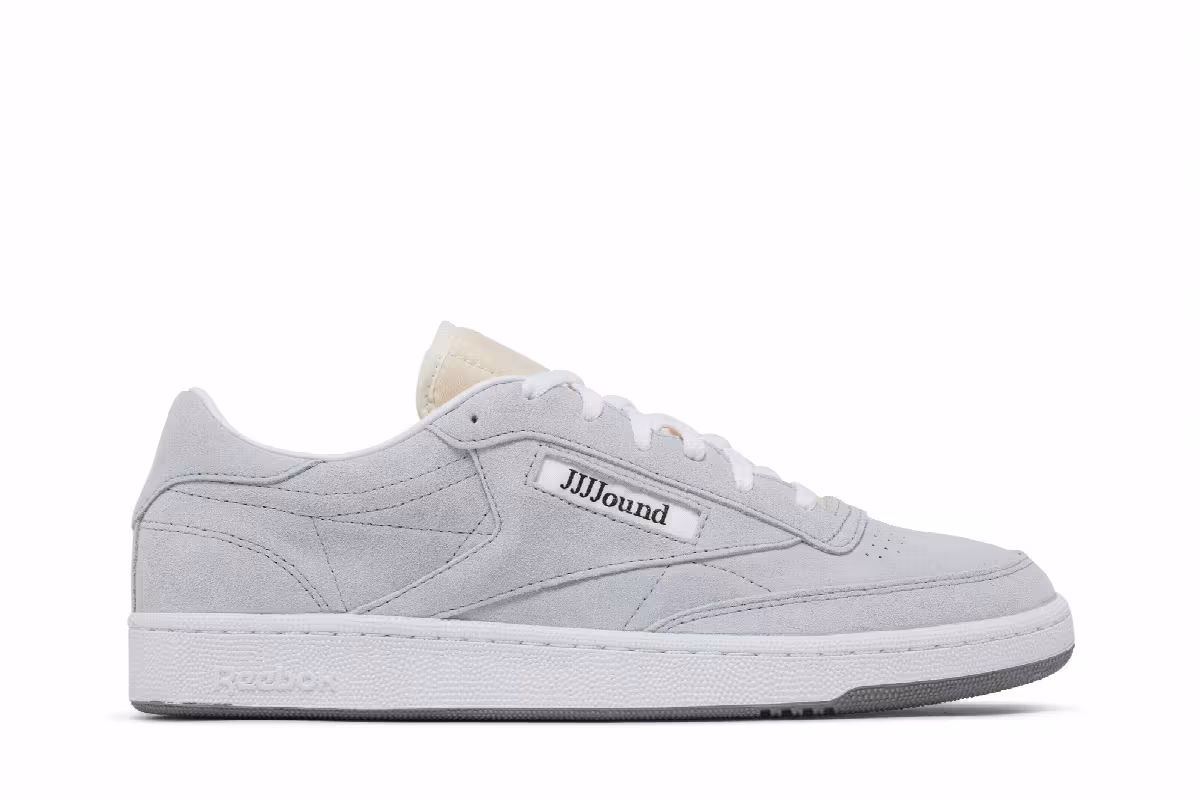 Men's JJJJound x Reebok Club C 85 Cold Grey, view 2