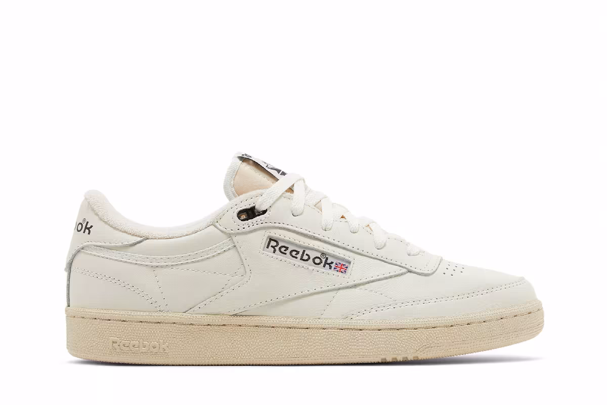 Reebok Club C 85 Vintage Chalk Black, view 2