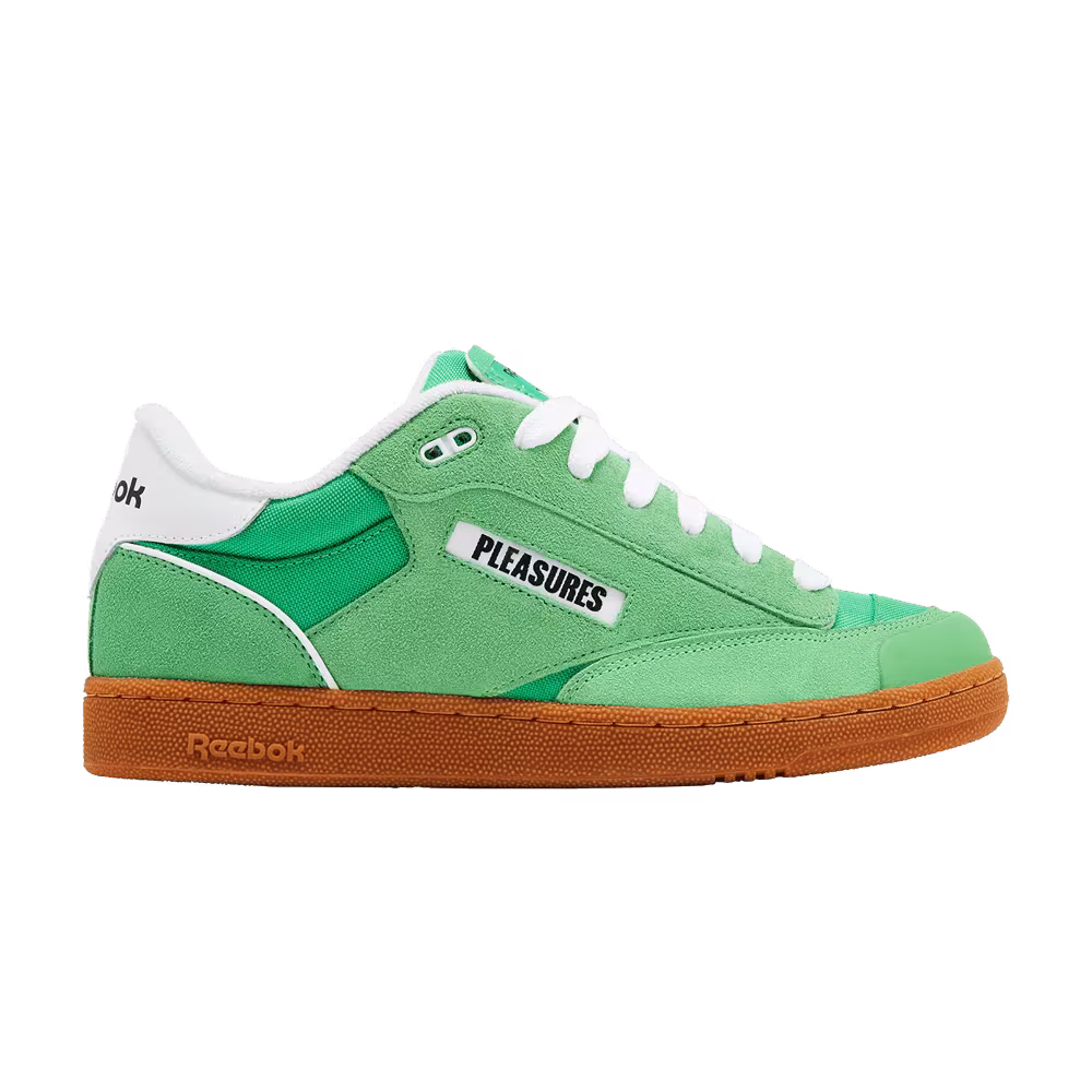 Pleasures x Reebok Club C Bulc Sport Green Gum