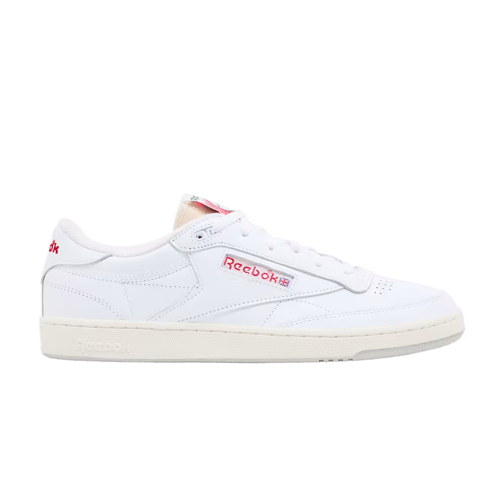 Reebok Club C 85 Vintage White Vector Red