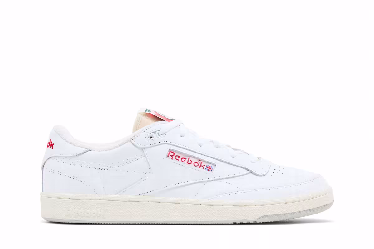 Reebok Club C 85 Vintage White Vector Red, view 2