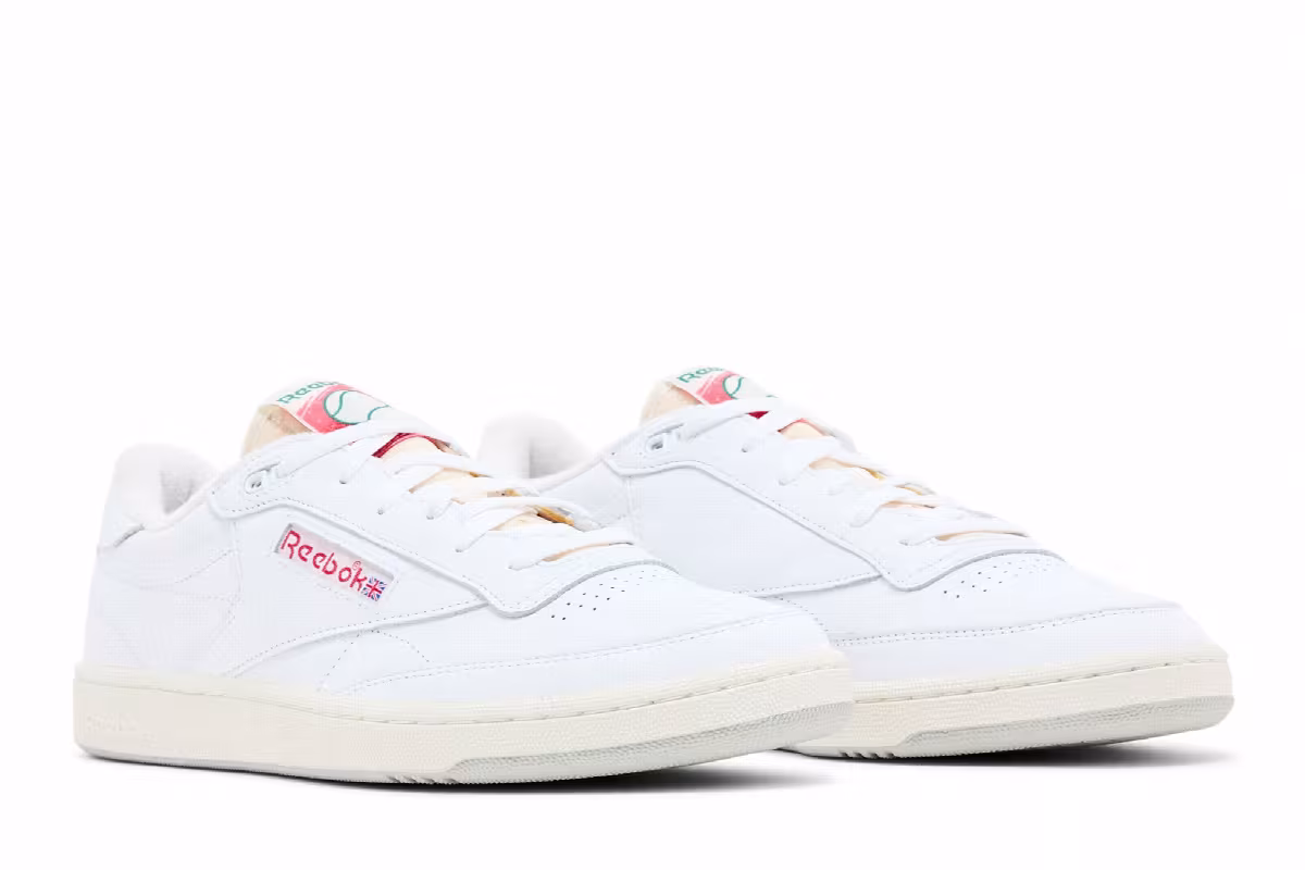 Reebok Club C 85 Vintage White Vector Red, view 9