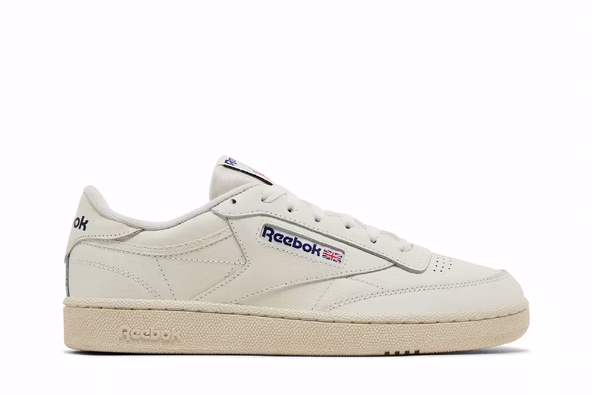 Reebok Club C 85 Chalk Classic Cobalt, view 2