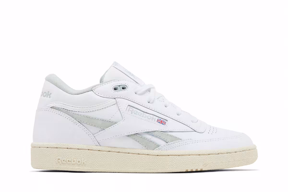 Reebok Club C Mid 2 Revenge White Sea Spray, view 2