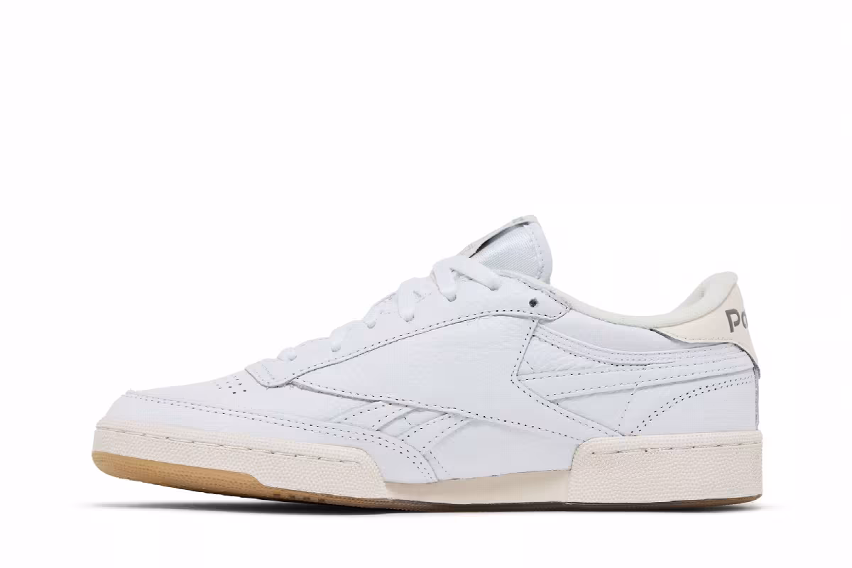 Palace x Reebok Club C Revenge White, view 4