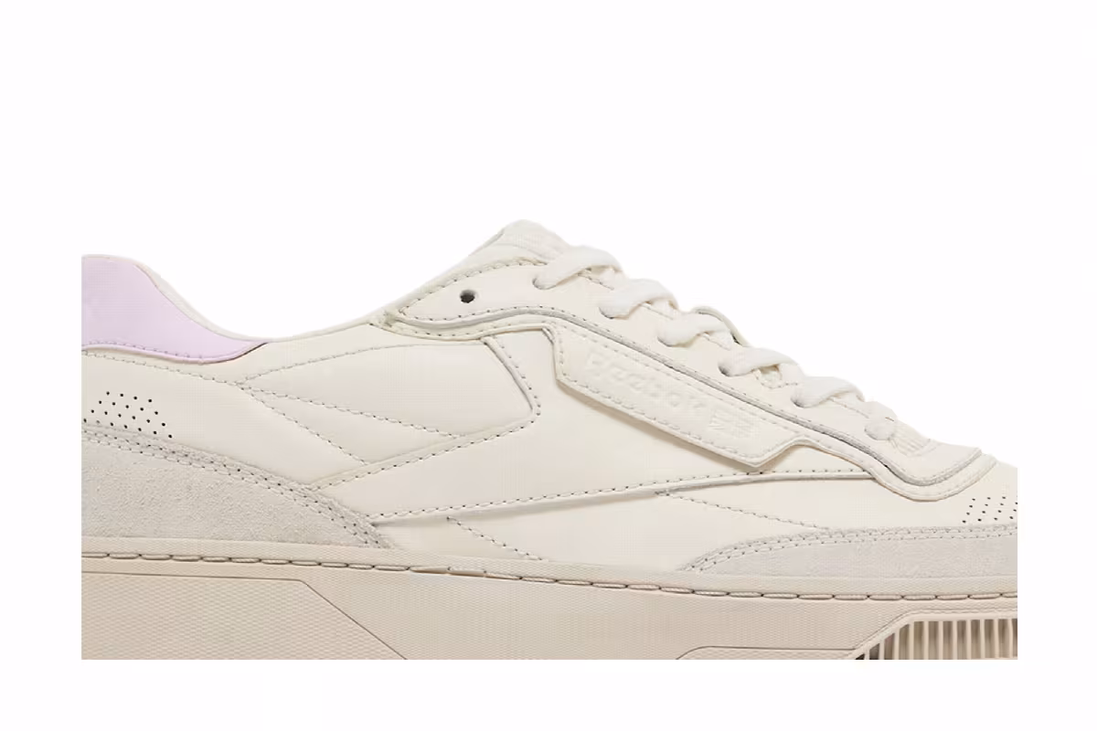 Reebok Club C LTD Cream White Light Pink, view 3