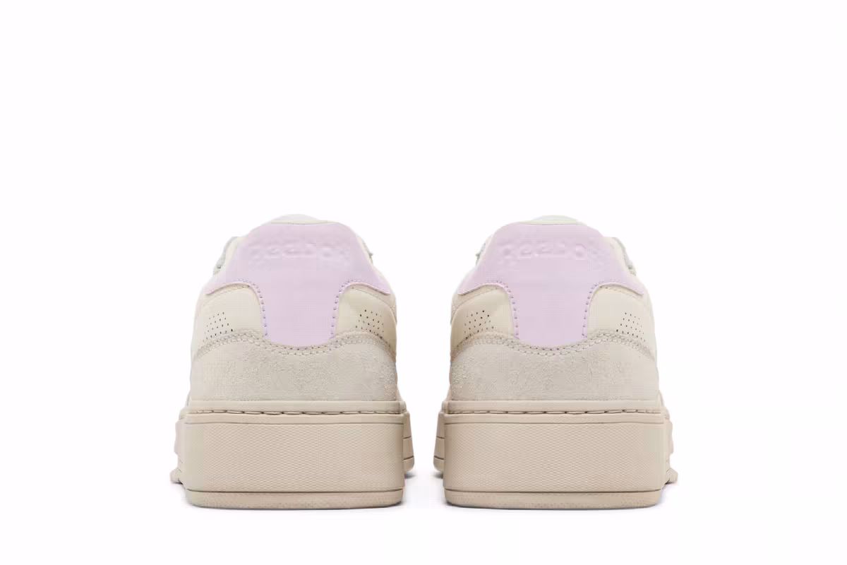Reebok Club C LTD Cream White Light Pink, view 7