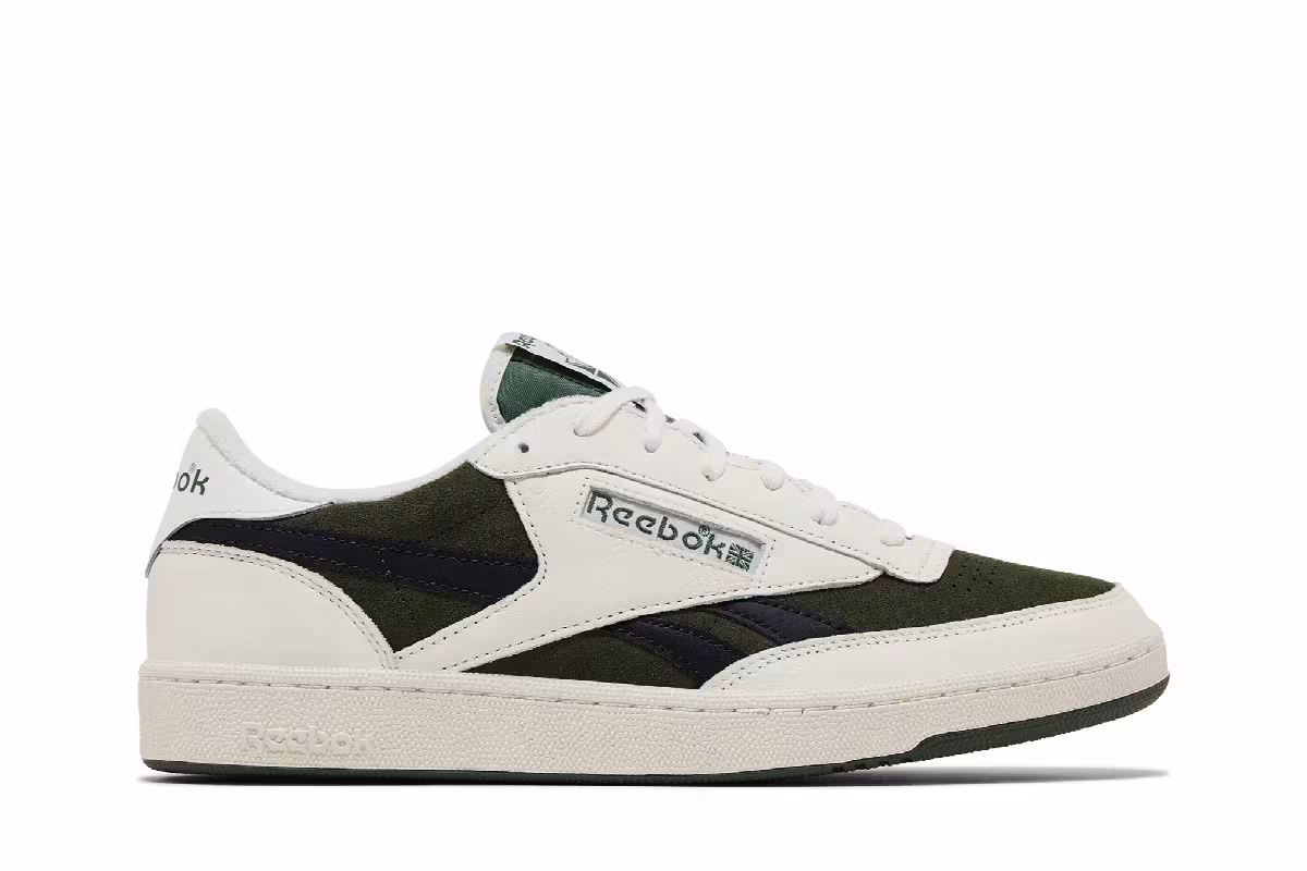 Reebok Club C Revenge Vintage 2 Chalk Breakaway Green, view 2