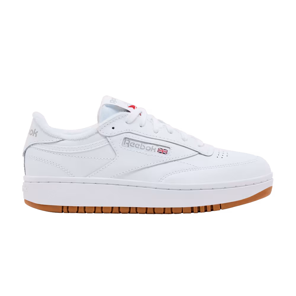 Reebok Women's Club C Double White Gum